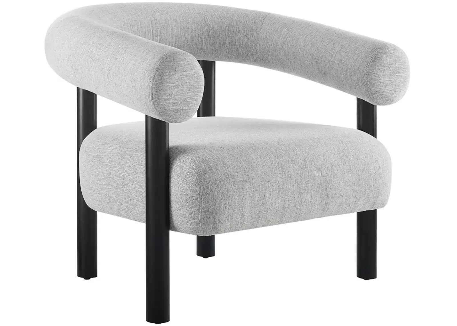 Sable Upholstered Fabric Armchair