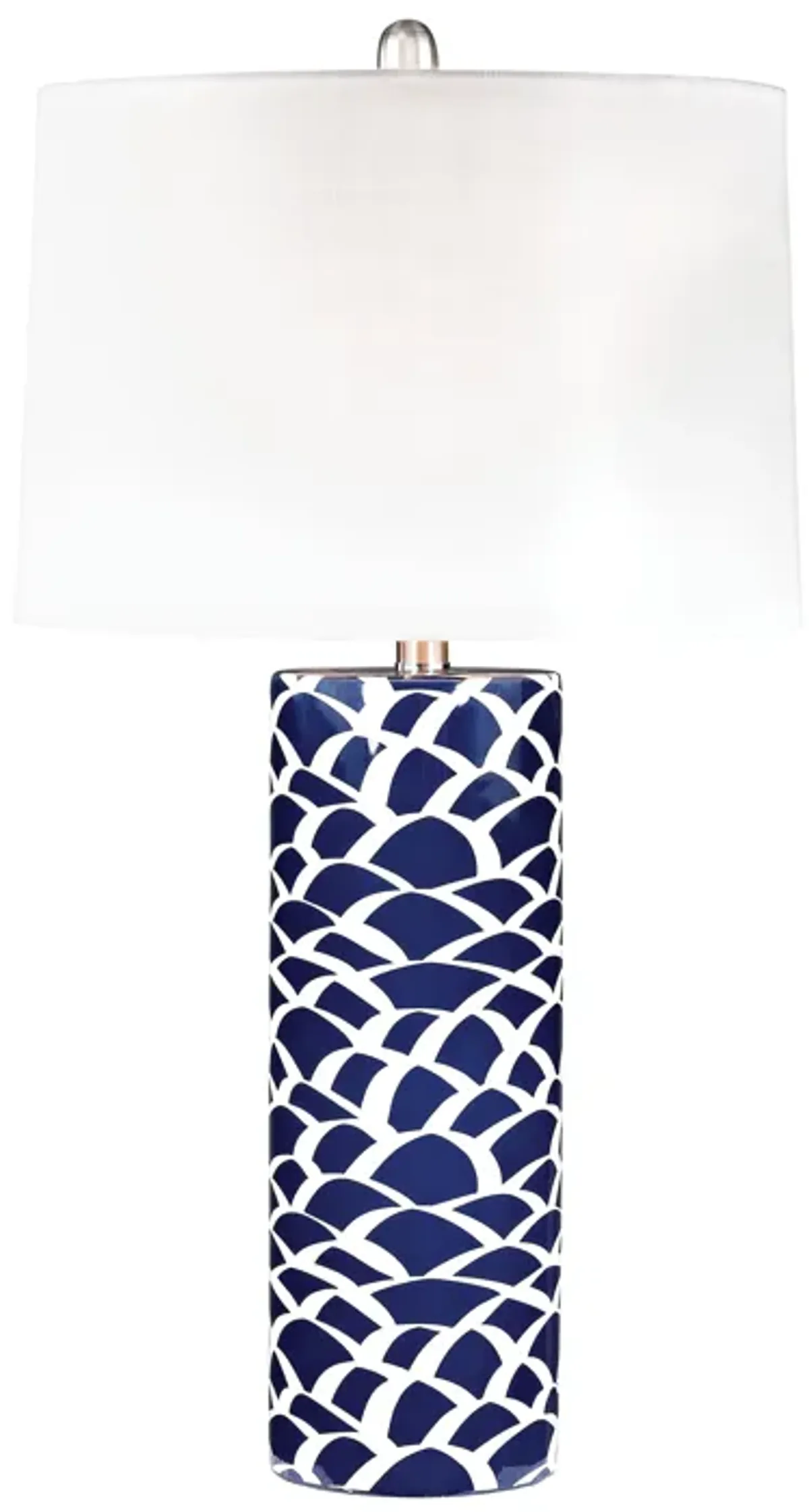 Scale Sketch 28" High 1-Light Table Lamp - Navy