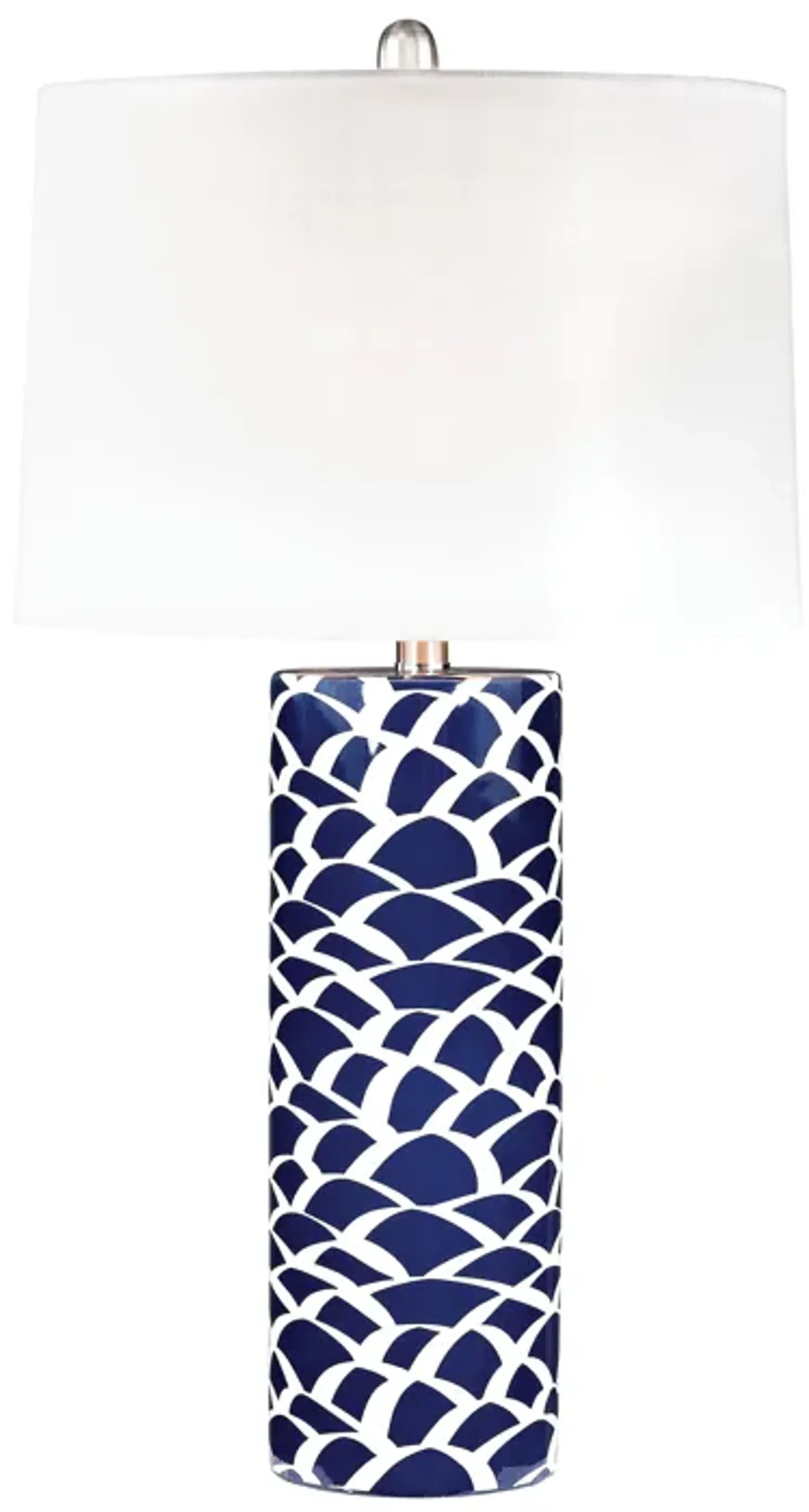 Scale Sketch 28" High 1-Light Table Lamp - Navy