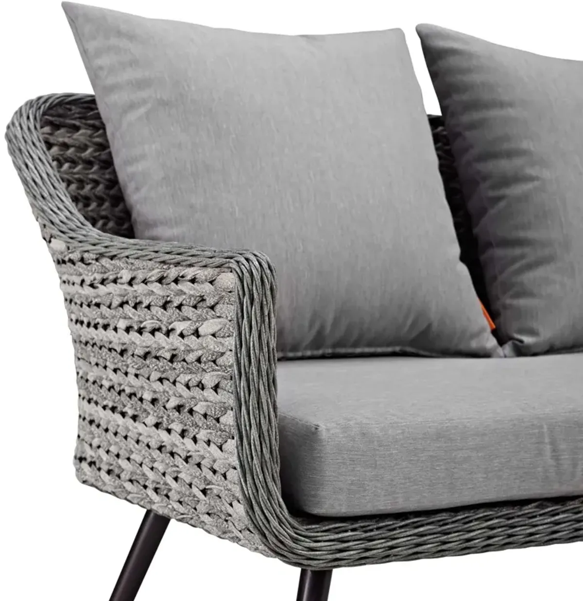 Endeavor Outdoor Wicker Loveseat