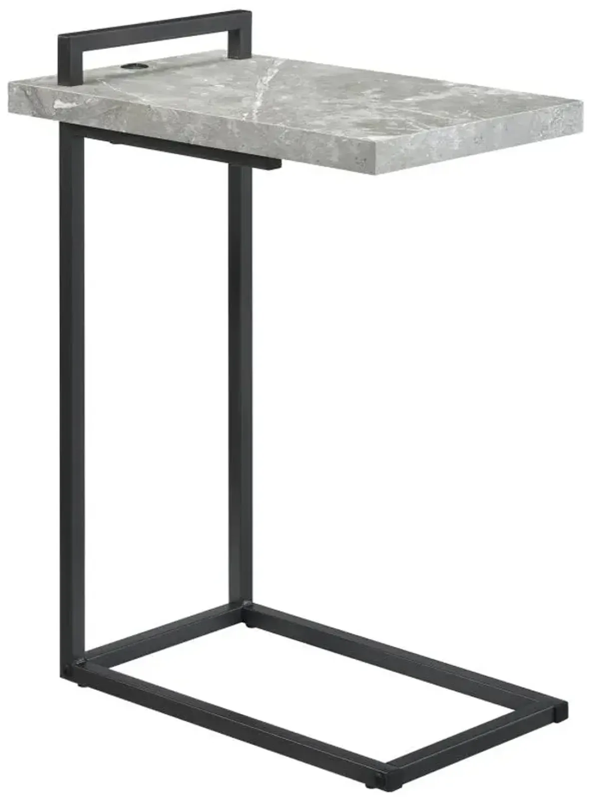 Kelsie C-Shaped Accent Table