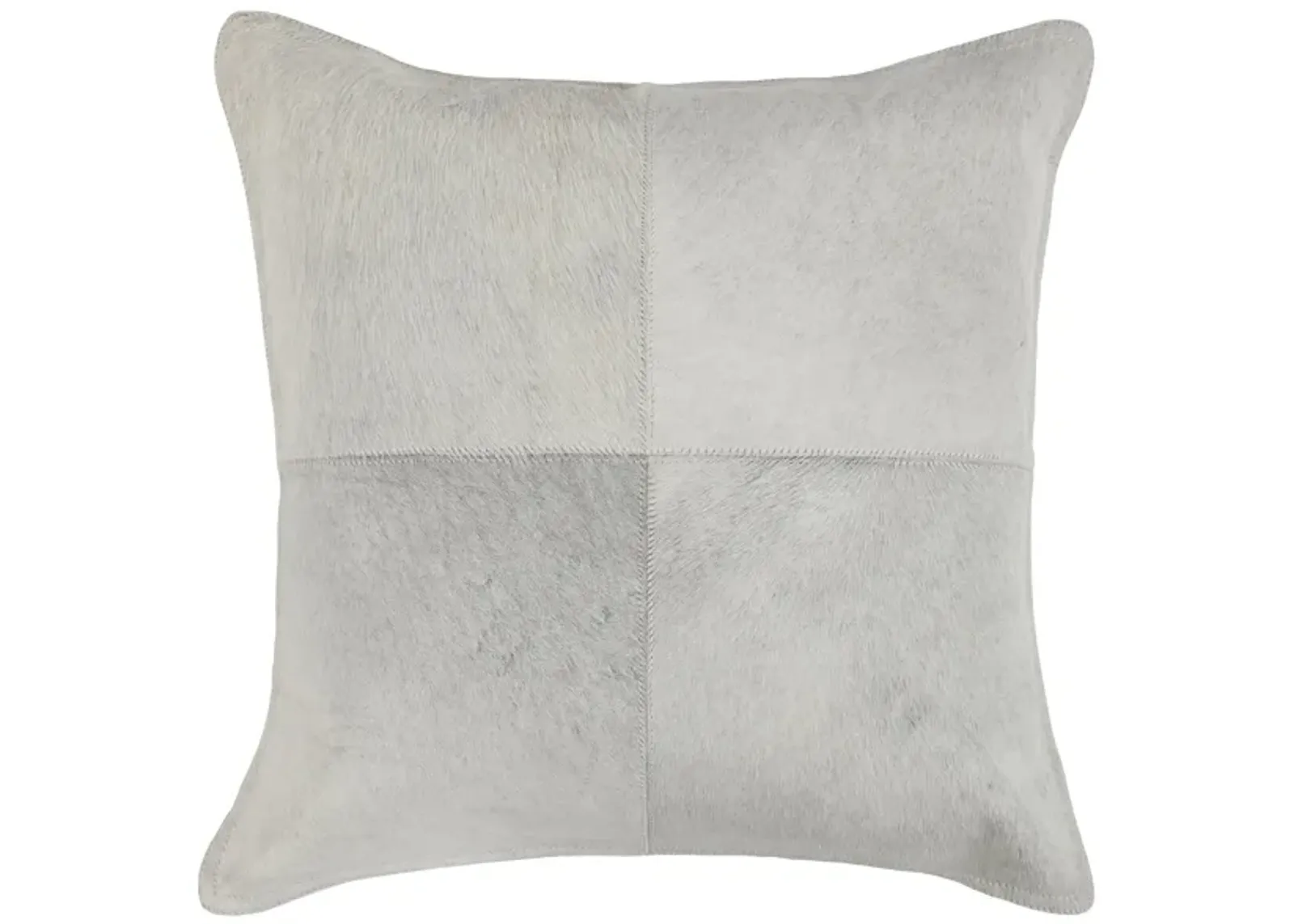 Canada Ivory Hide Throw Pillow