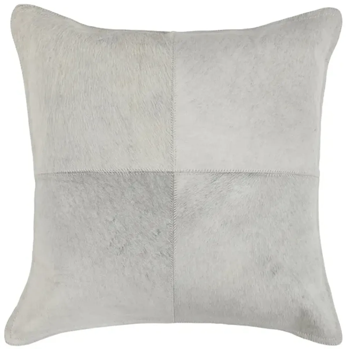 Canada Ivory Hide Throw Pillow