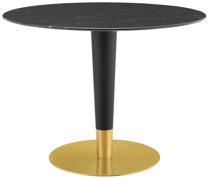 Zinque 40" Artificial Marble Dining Table