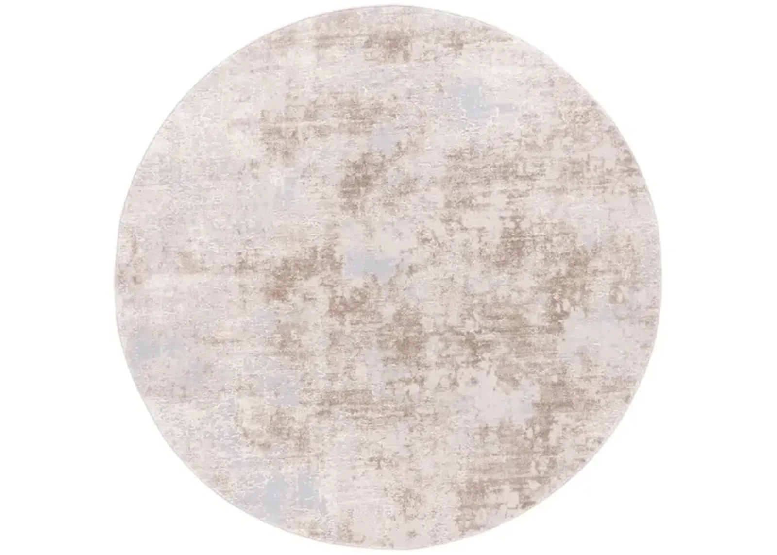 CONTINENTAL 112 Beige  6'-7' X 6'-7' Round Round Rug