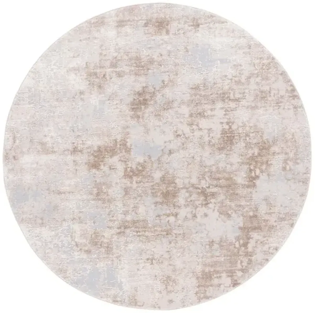 CONTINENTAL 112 Beige  6'-7' X 6'-7' Round Round Rug