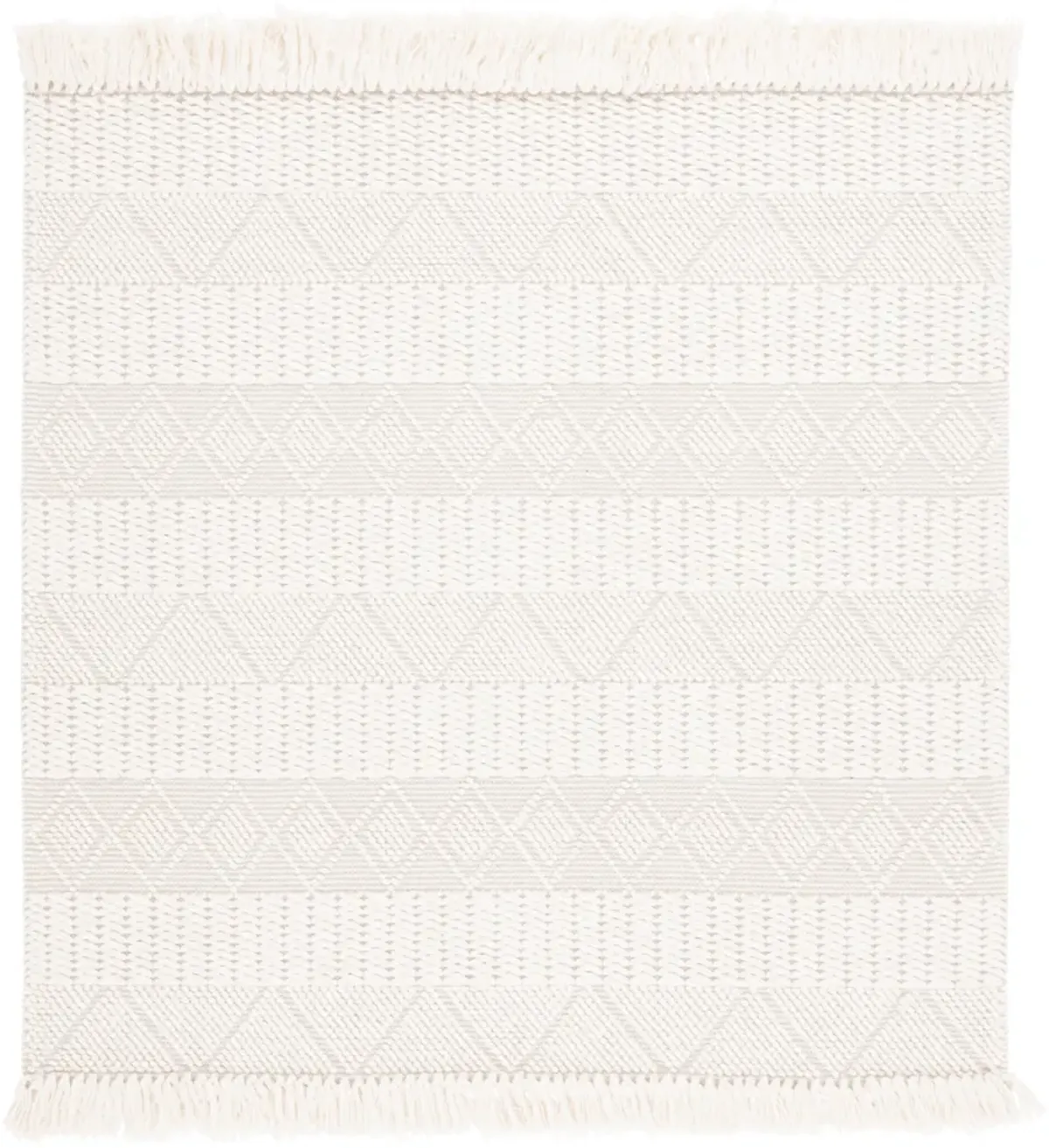 NATURA Hand Woven 6' x 6' Square area rug