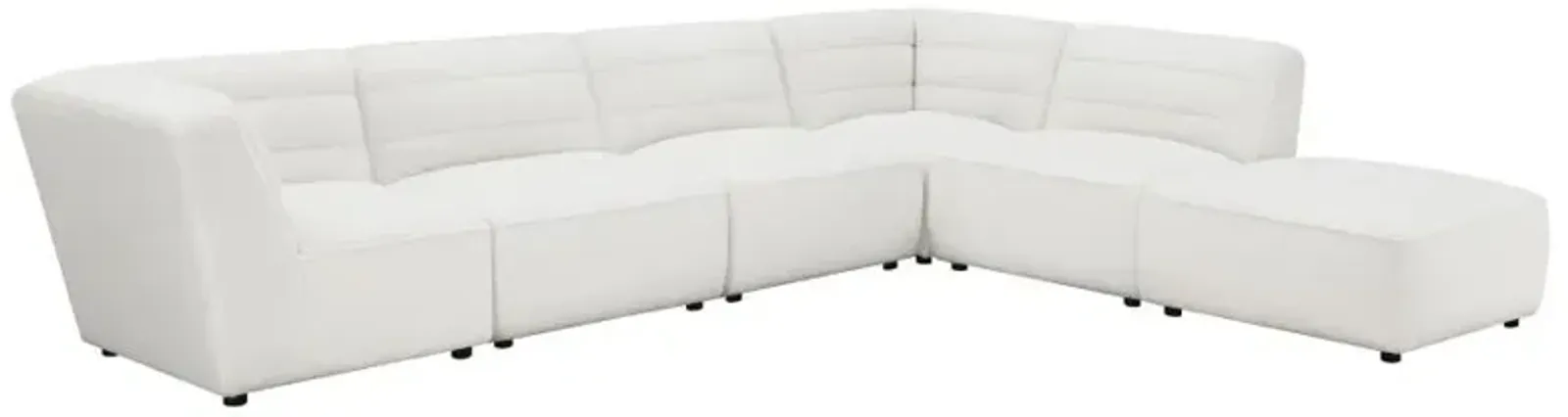 Abdiel 6-Piece Upholstered Sectional