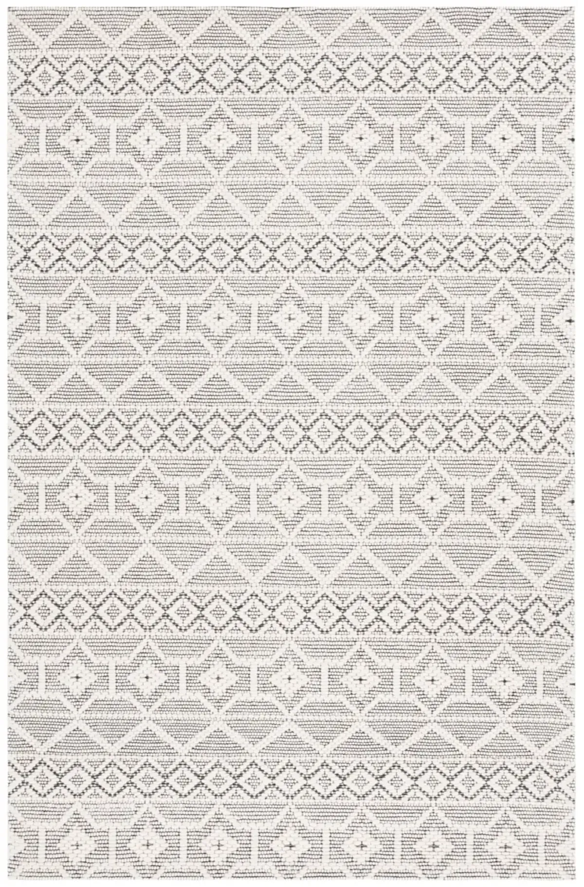 MARBELLA 453 GREY  5' x 8' Medium Rectangle Rug