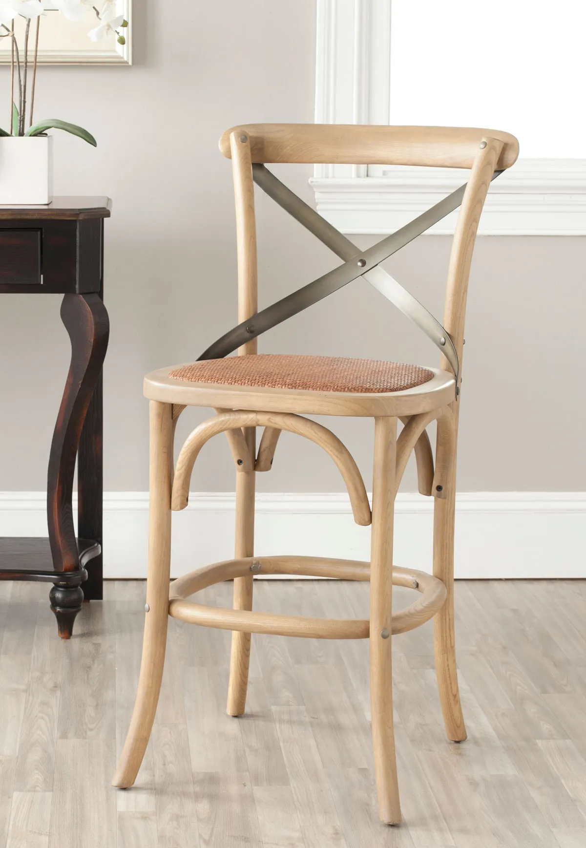 ELEANR X BACK COUNTER STOOL