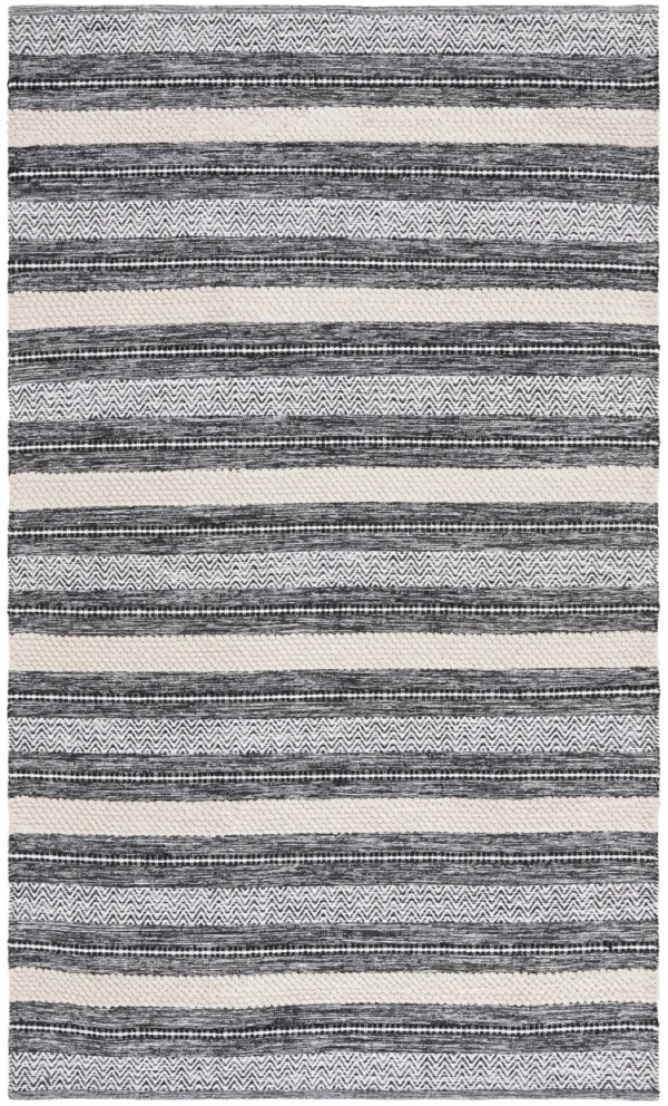MONTAUK Hand loomed 4' x 6' area rug