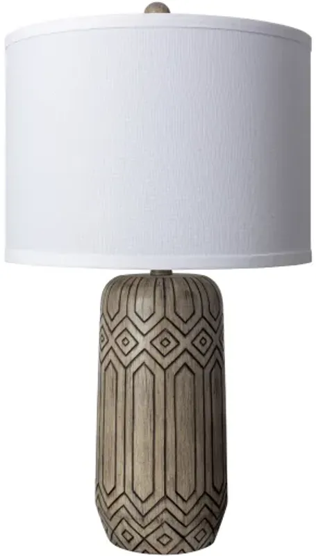 Zigmund ZIG-001 25"H x 14"W x 14"D Accent Table Lighting