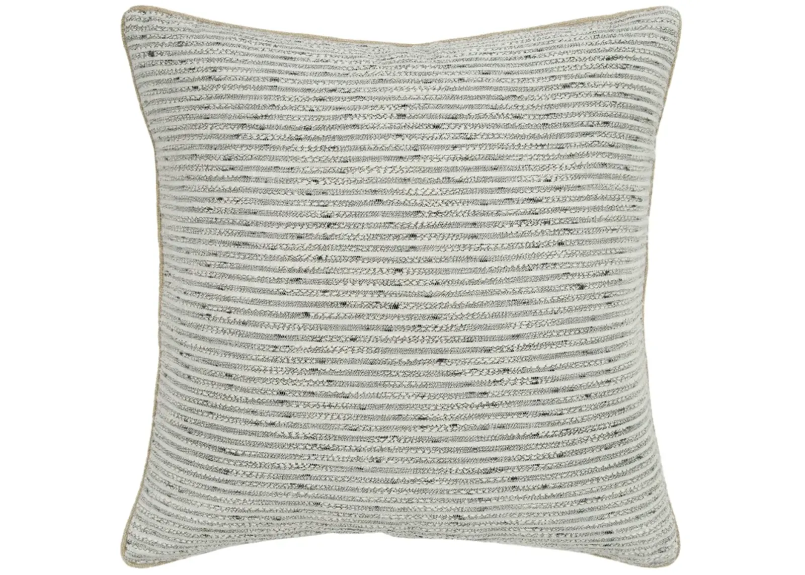 Donny Osmond Stripe Gray Pillow