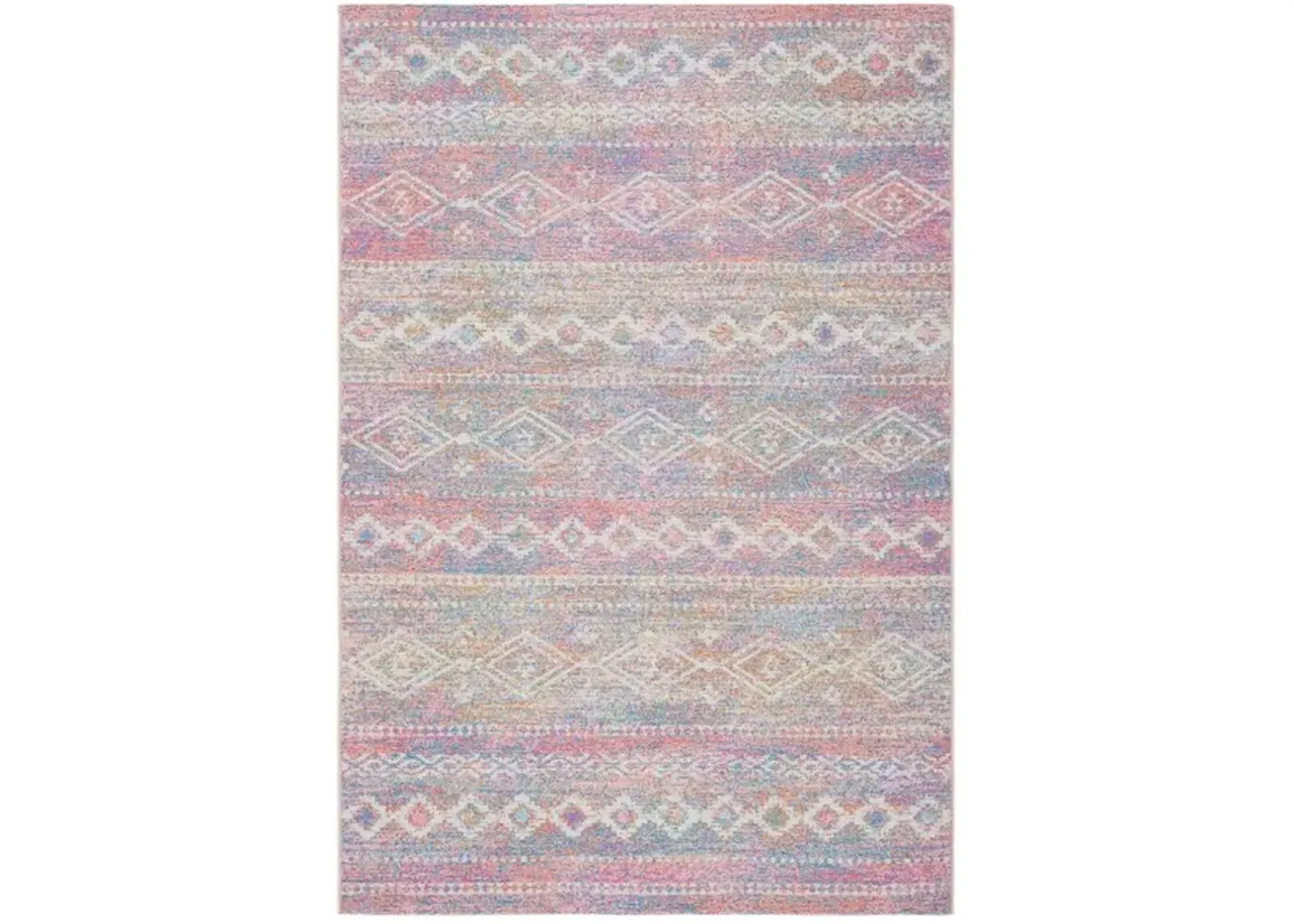 SUMMER 498 Pink  8'-0' x 10'-5' Large Rectangle Rug