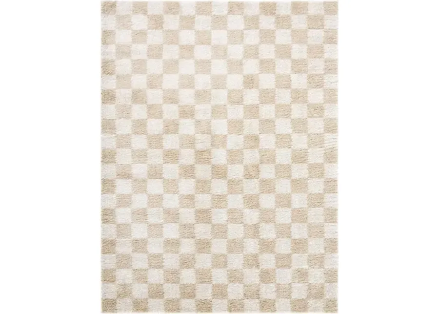 Fossay Shag FSG-2329 6'7" x 9' Machine Woven Rug