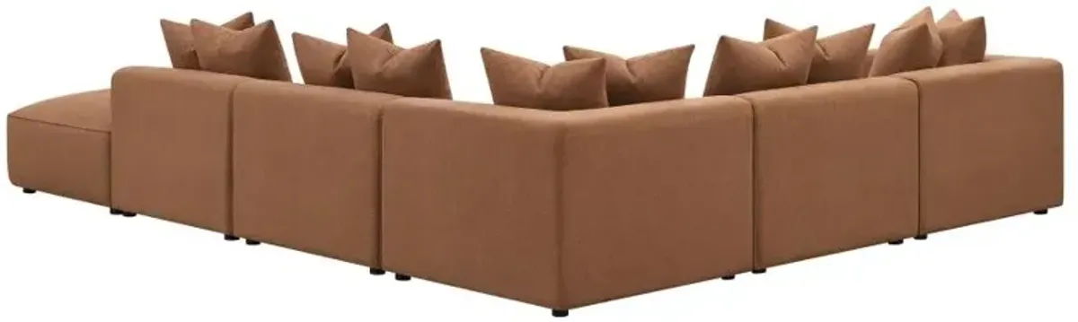 Aaliyah 6-Piece Upholstered Modular Sectional