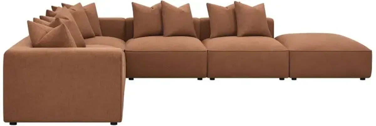 Aaliyah 6-Piece Upholstered Modular Sectional