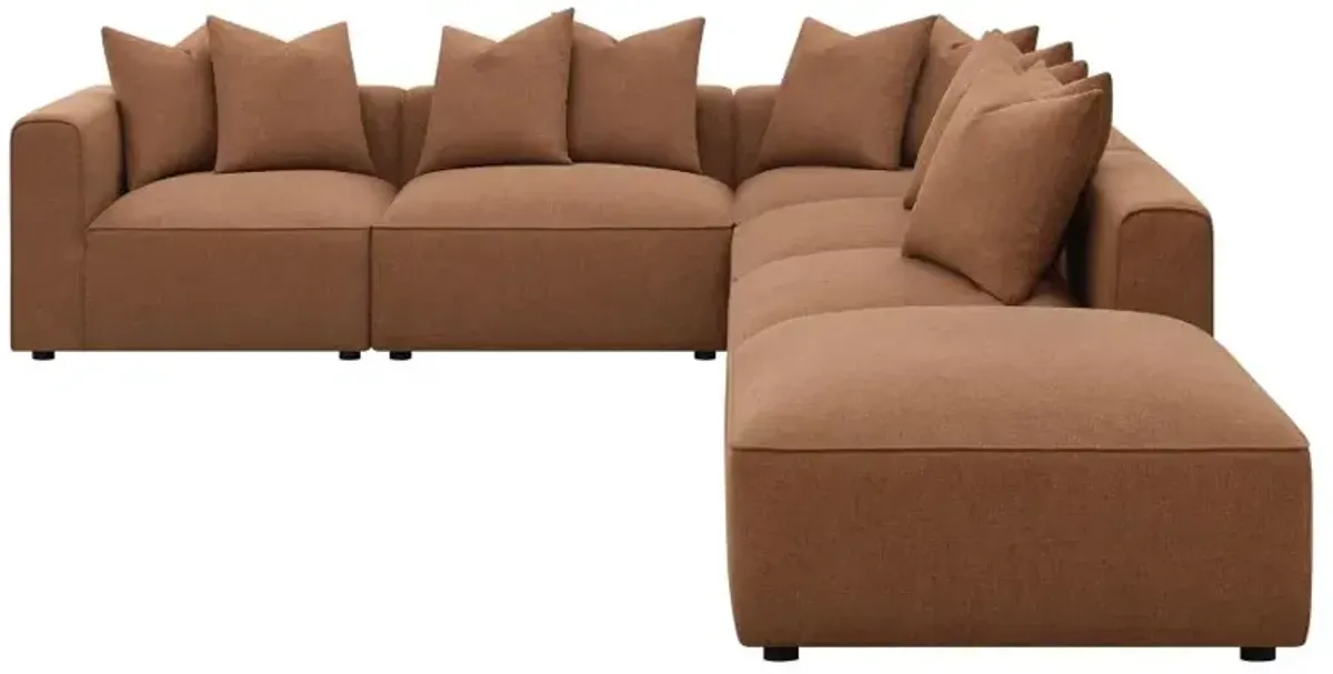 Aaliyah 6-Piece Upholstered Modular Sectional