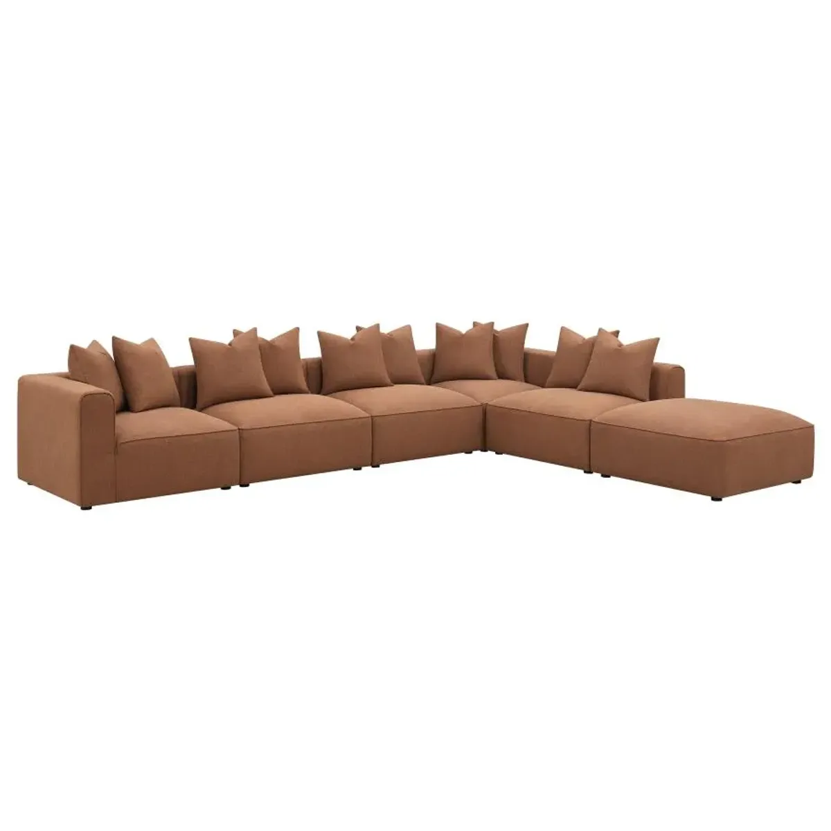 Aaliyah 6-Piece Upholstered Modular Sectional