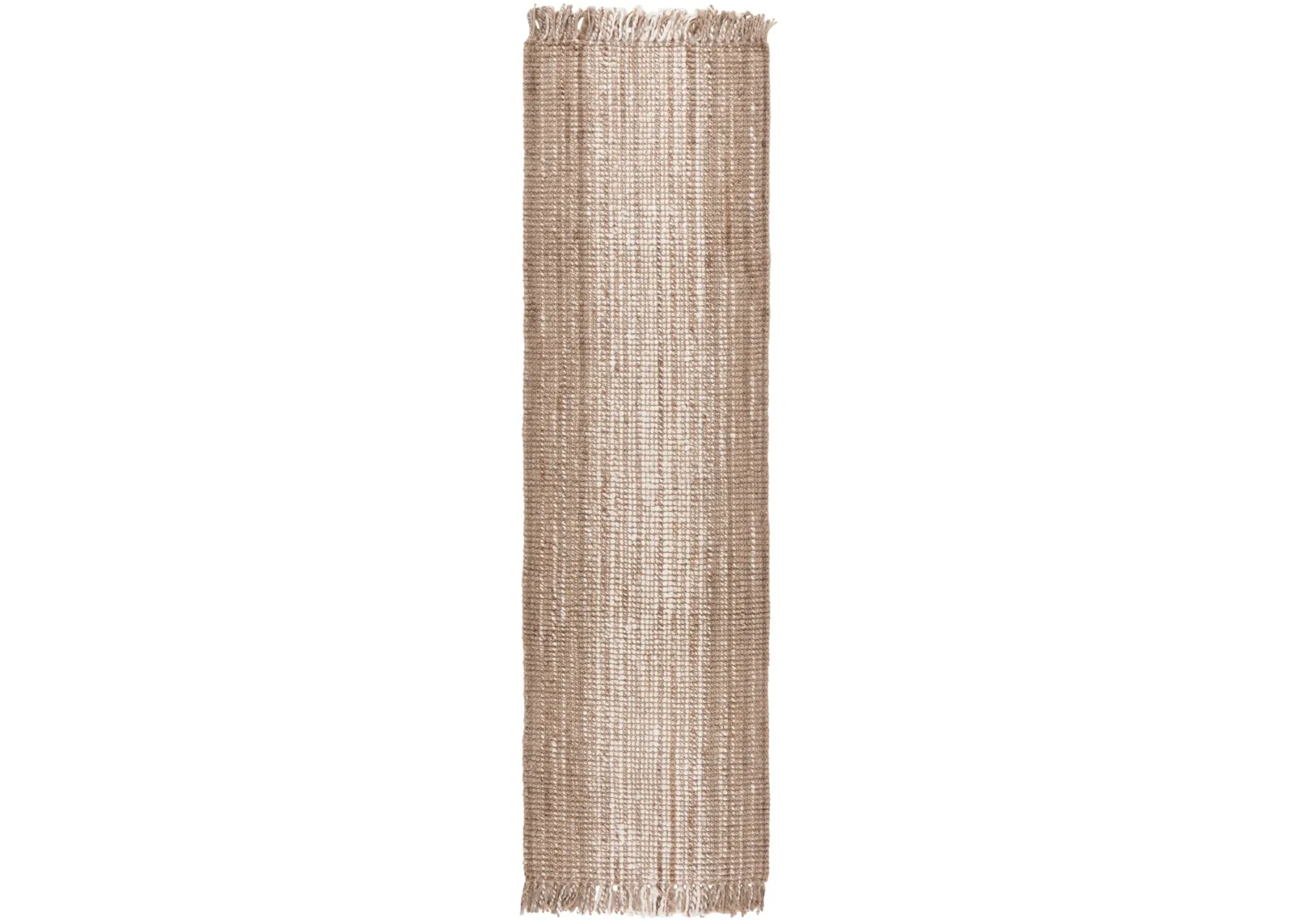 NATURAL FIBER 843 IVORY  2'-3' x 8' Runner Rug