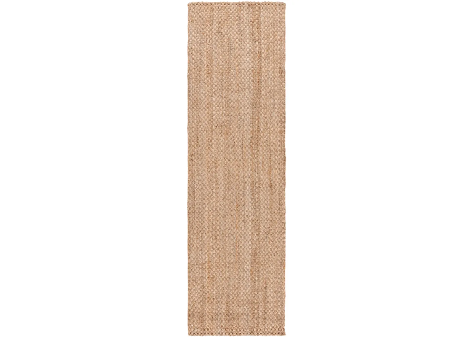 NATURAL FIBER 402 NATURAL 2'-3' x 8' Runner Rug