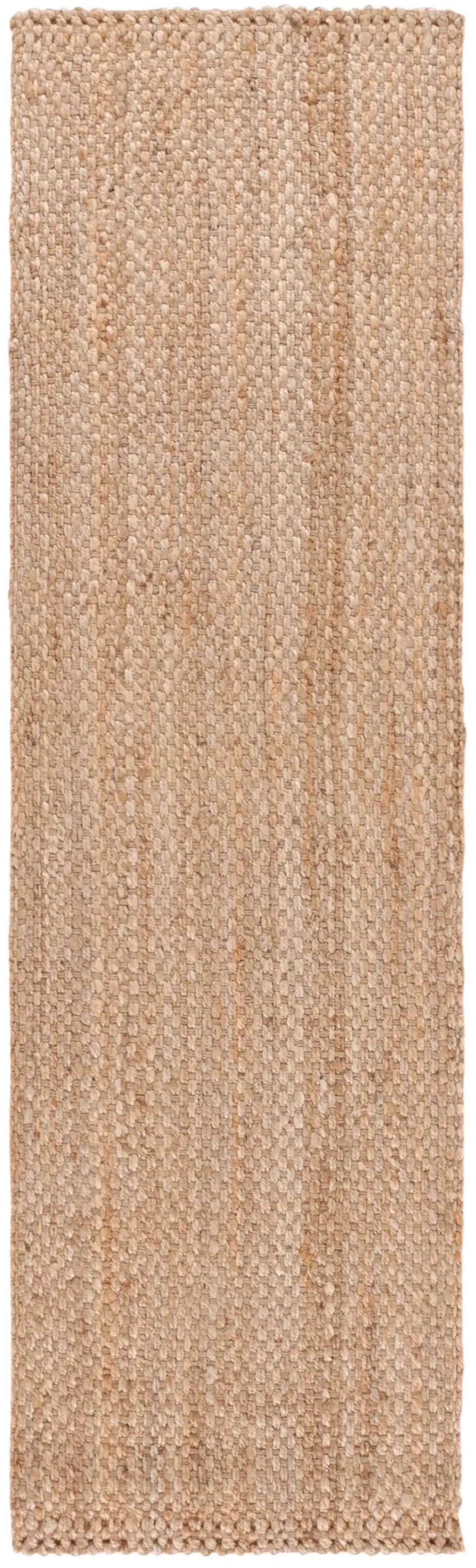 NATURAL FIBER 402 NATURAL 2'-3' x 8' Runner Rug