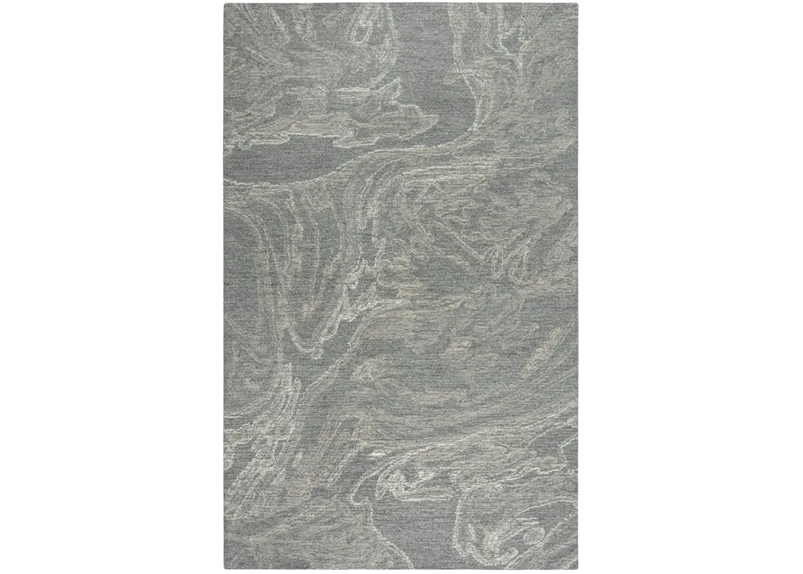 Harmony Gray  Wool 8'9" x 11'9" Rectangle Rug