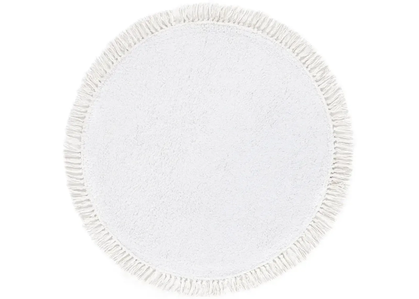 EASY CARE 221 IVORY 6' x 6' Round Round Rug