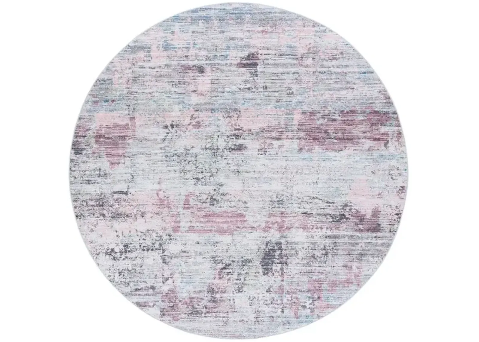 TACOMA 944 Grey 6' X 6' Round Round Rug