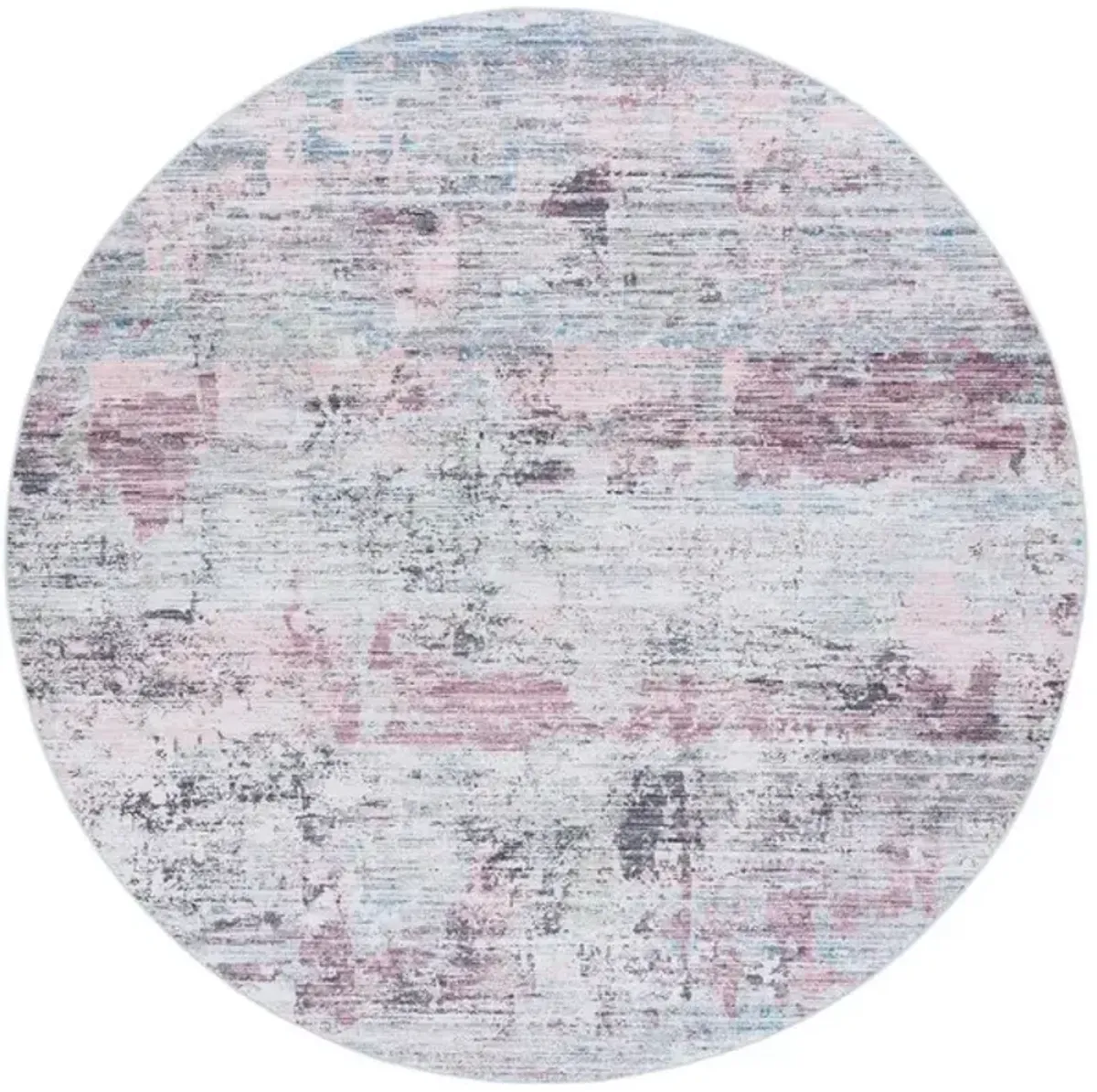 TACOMA 944 Grey 6' X 6' Round Round Rug