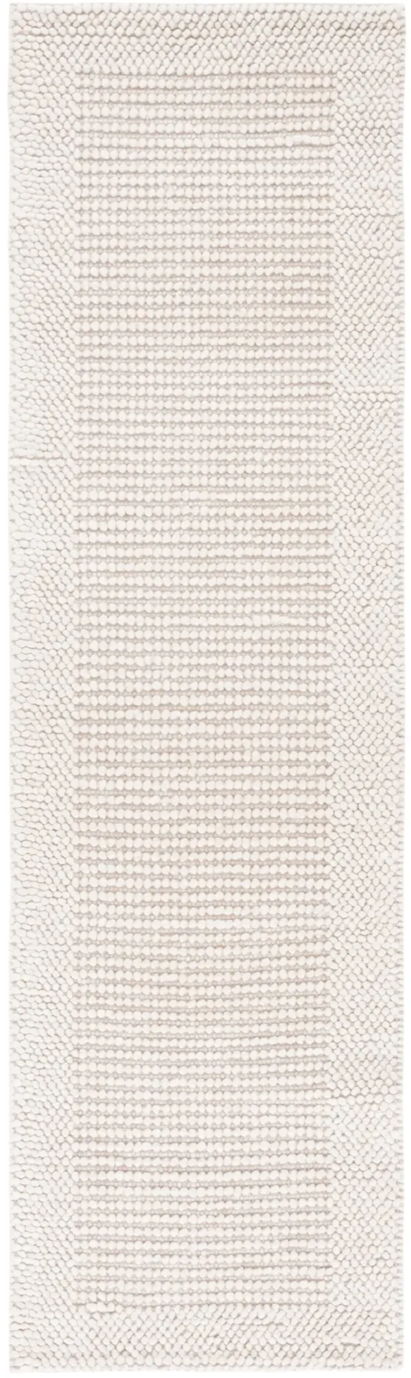 NATURA 130 IVORY 2'-3' x 8' Runner Rug