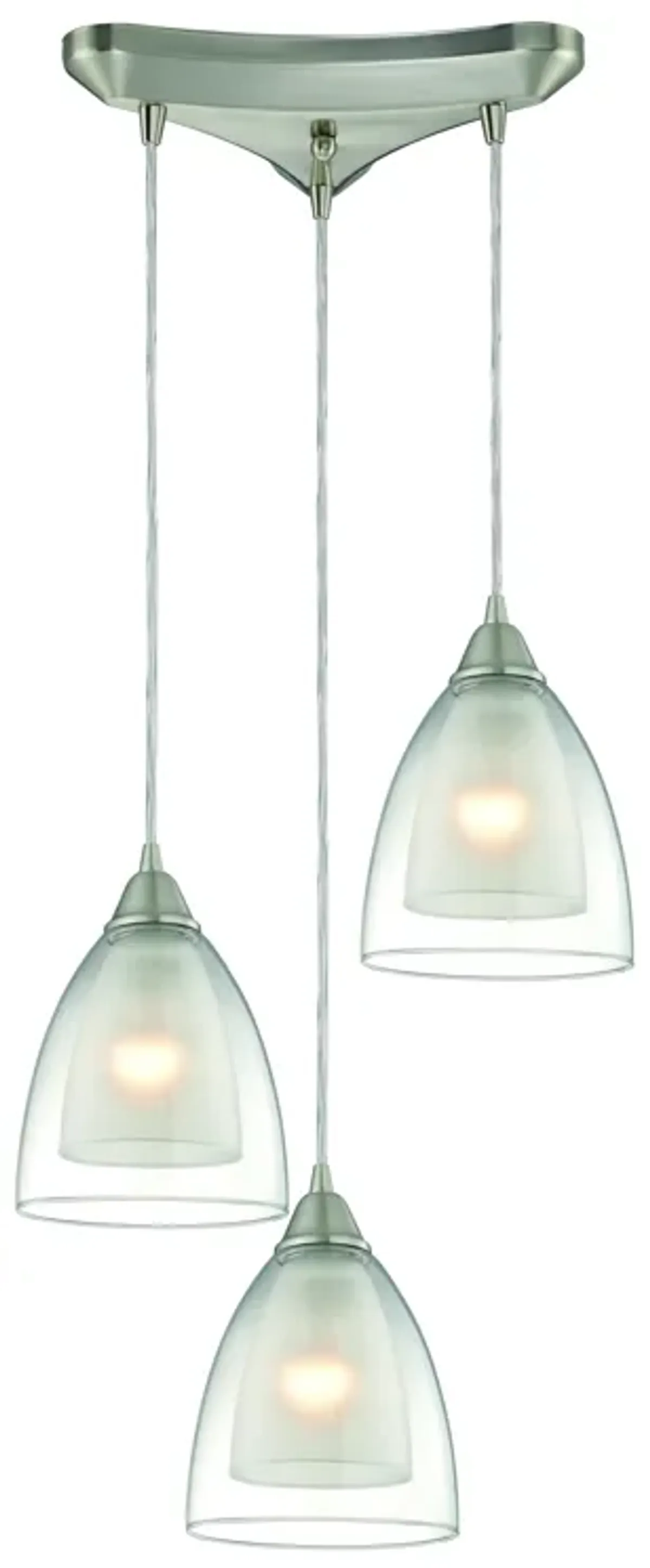 Layers Configurable Multi Pendant - Satin Nickel