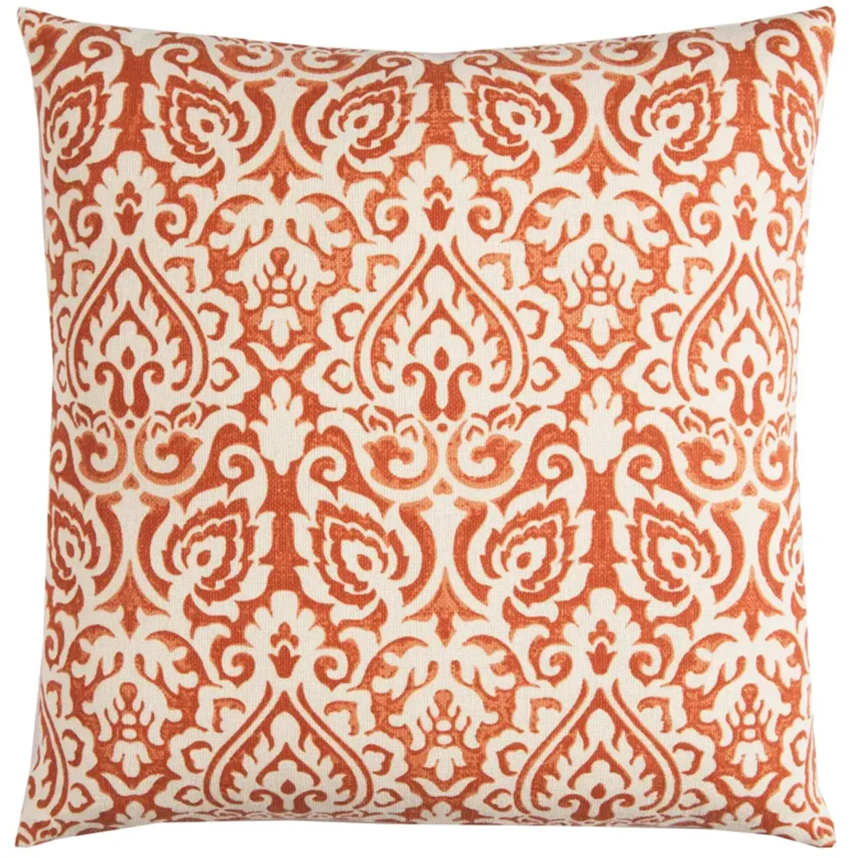 Damask Orange Pillow