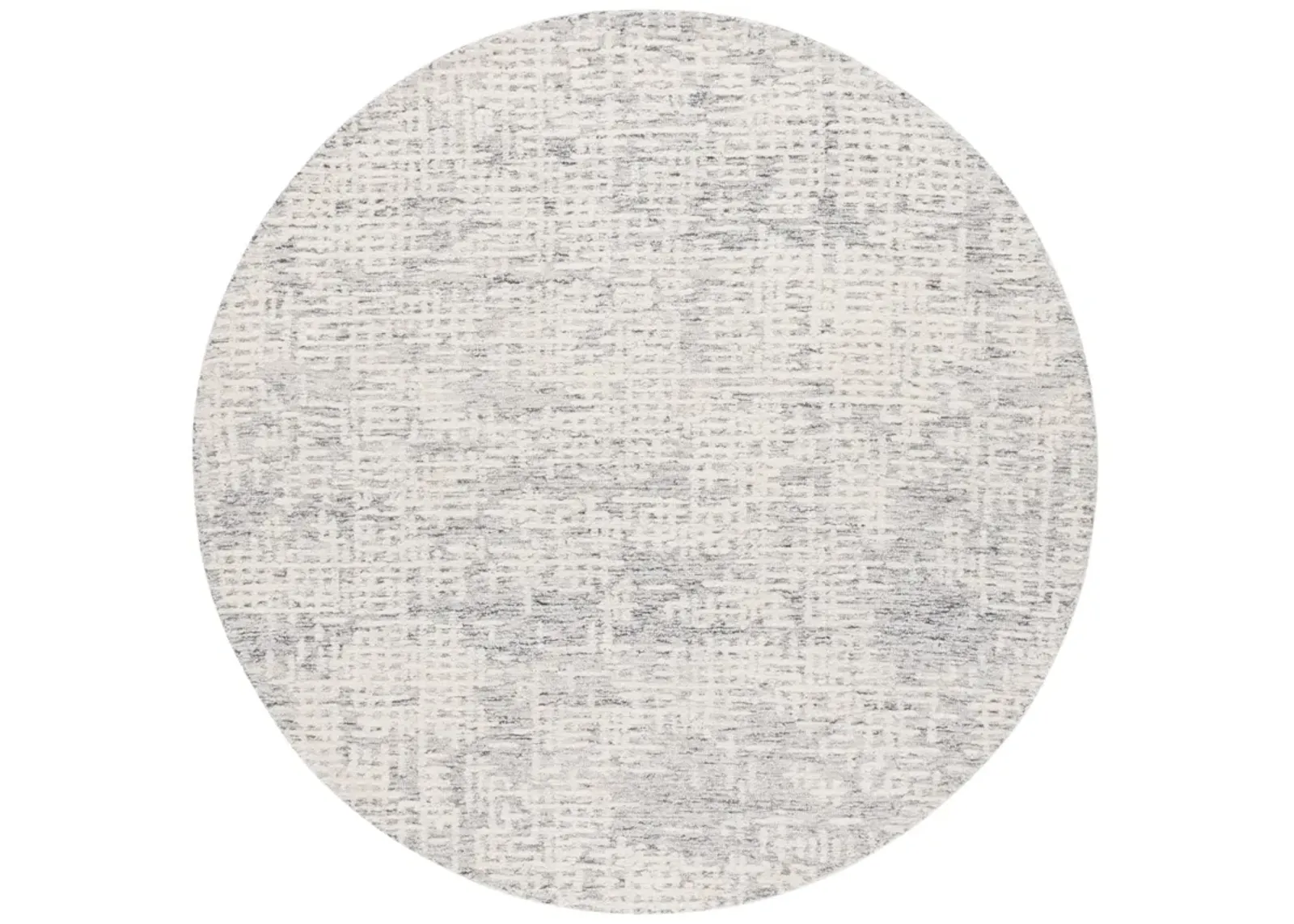 EBONY 216 IVORY  6' x 6' Round Round Rug