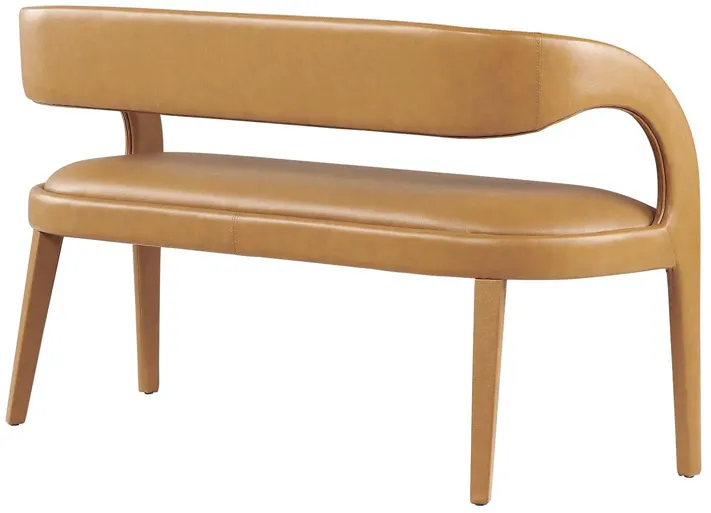 Pinnacle Vegan Leather Accent Bench