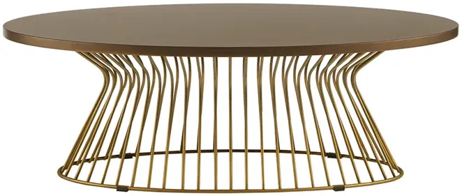 INK+IVY Mercer Bronze Coffee Table