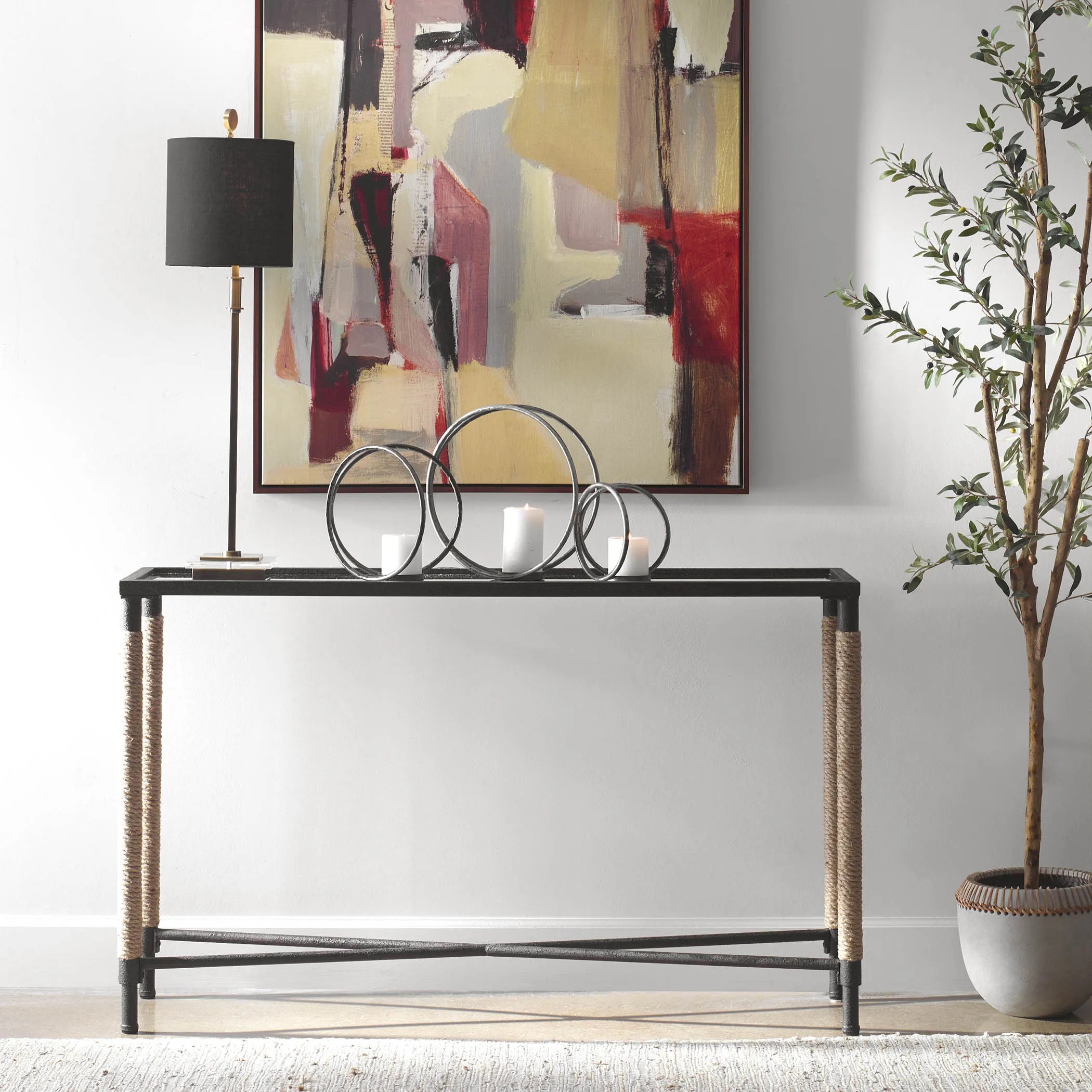 Braddock Coastal Console Table