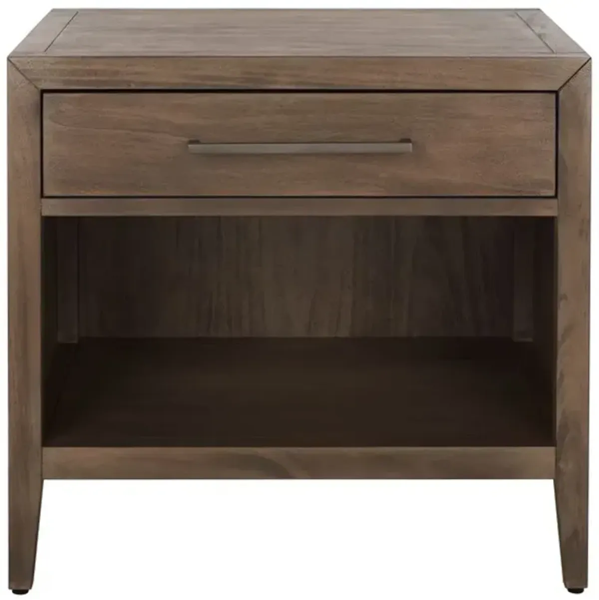 Ariella 1 Drawer Wood Nightstand