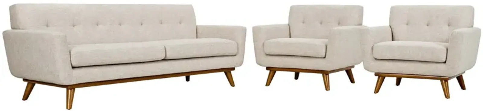 Engage Armchairs and Sofa Set of 3