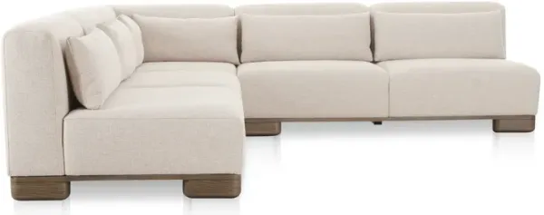 June Corner Modular Sectional Oatmeal