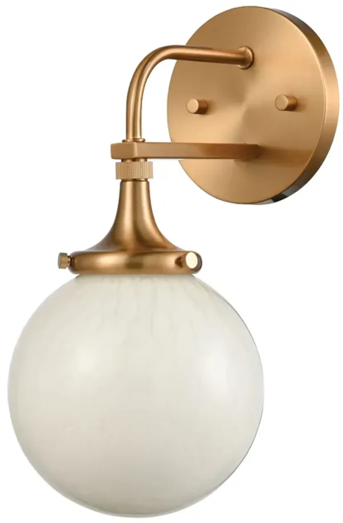 Beverly Hills 12" High 1-Light Sconce - Satin Brass