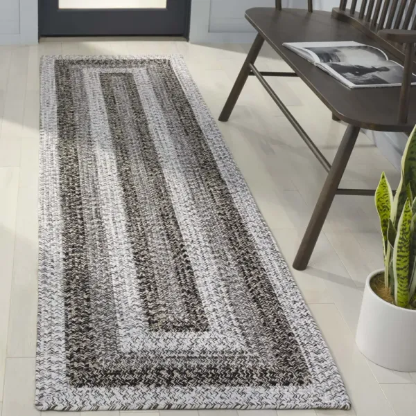 BRAIDED Hand Woven 2'-3' x 8' runner
