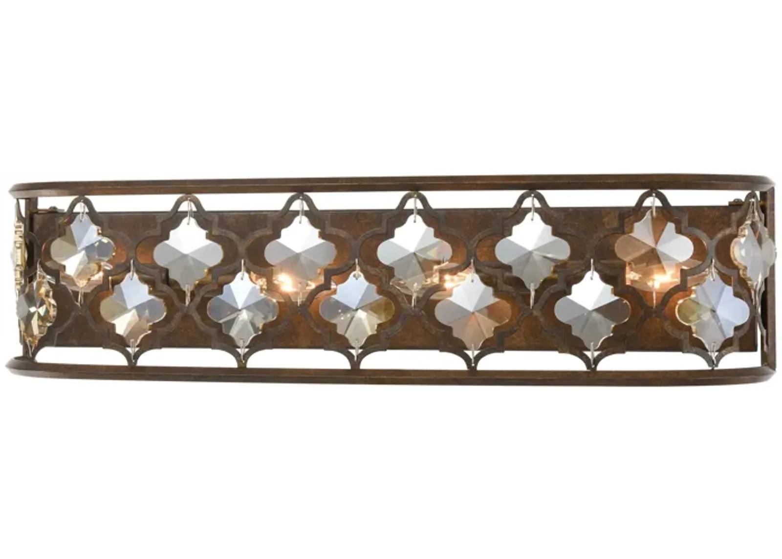 Armand 27" Wide 4-Light Vanity Light - Weathered Bronze