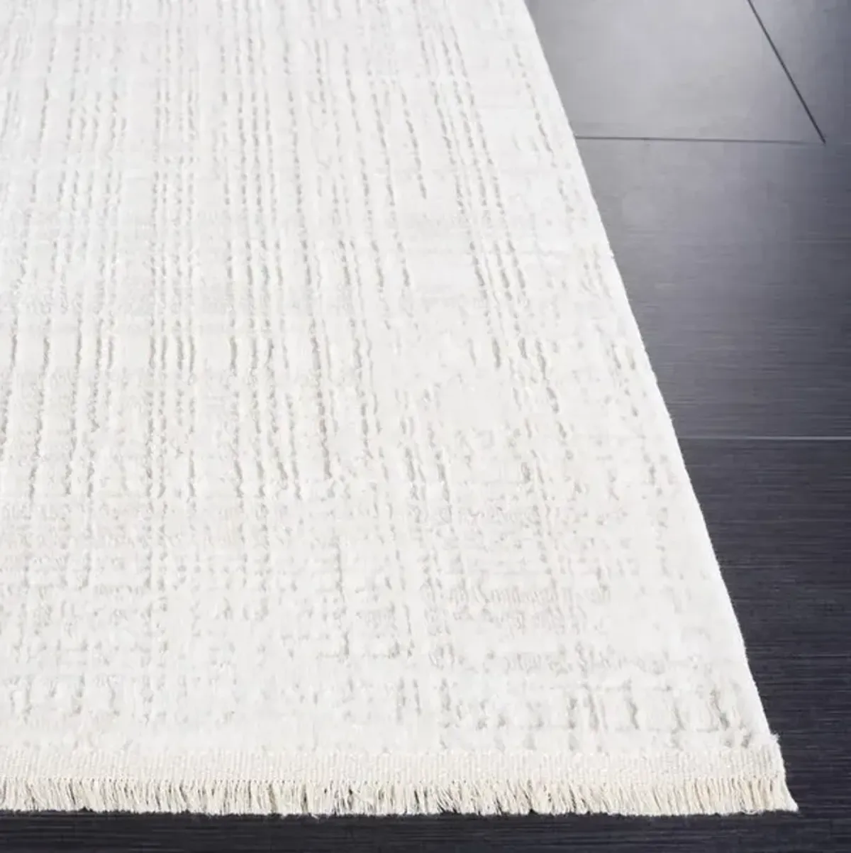 WHISPER 560 Beige 2'-2' X 8' Runner Rug