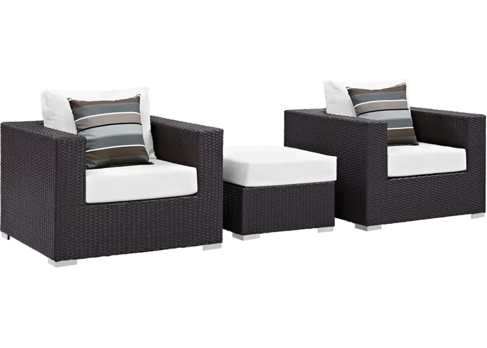 Convene 3 Piece Outdoor Patio Sofa Set