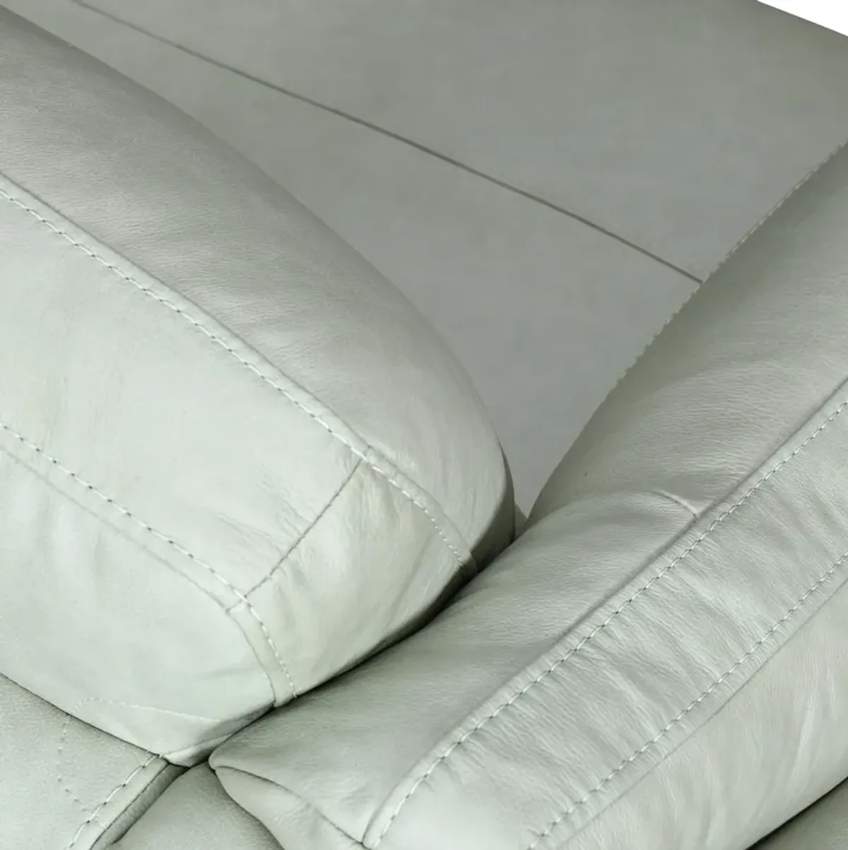 Franz Mint Leather Sofa