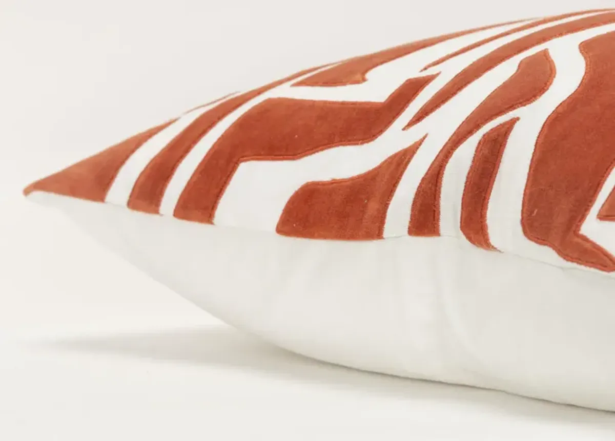 abstract ivory Pillow