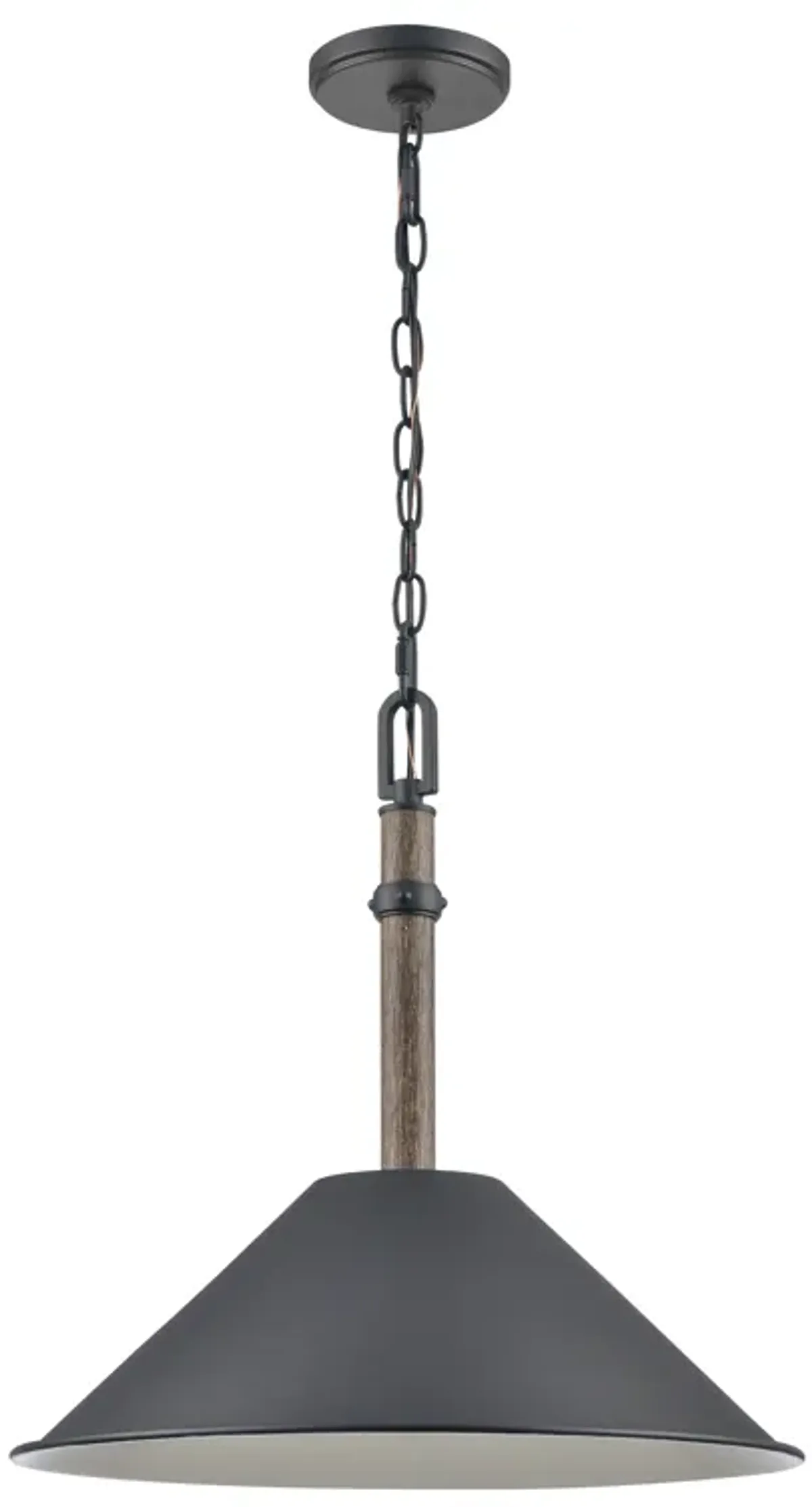 Neville 18'' Wide 1-Light Pendant - Charcoal Black