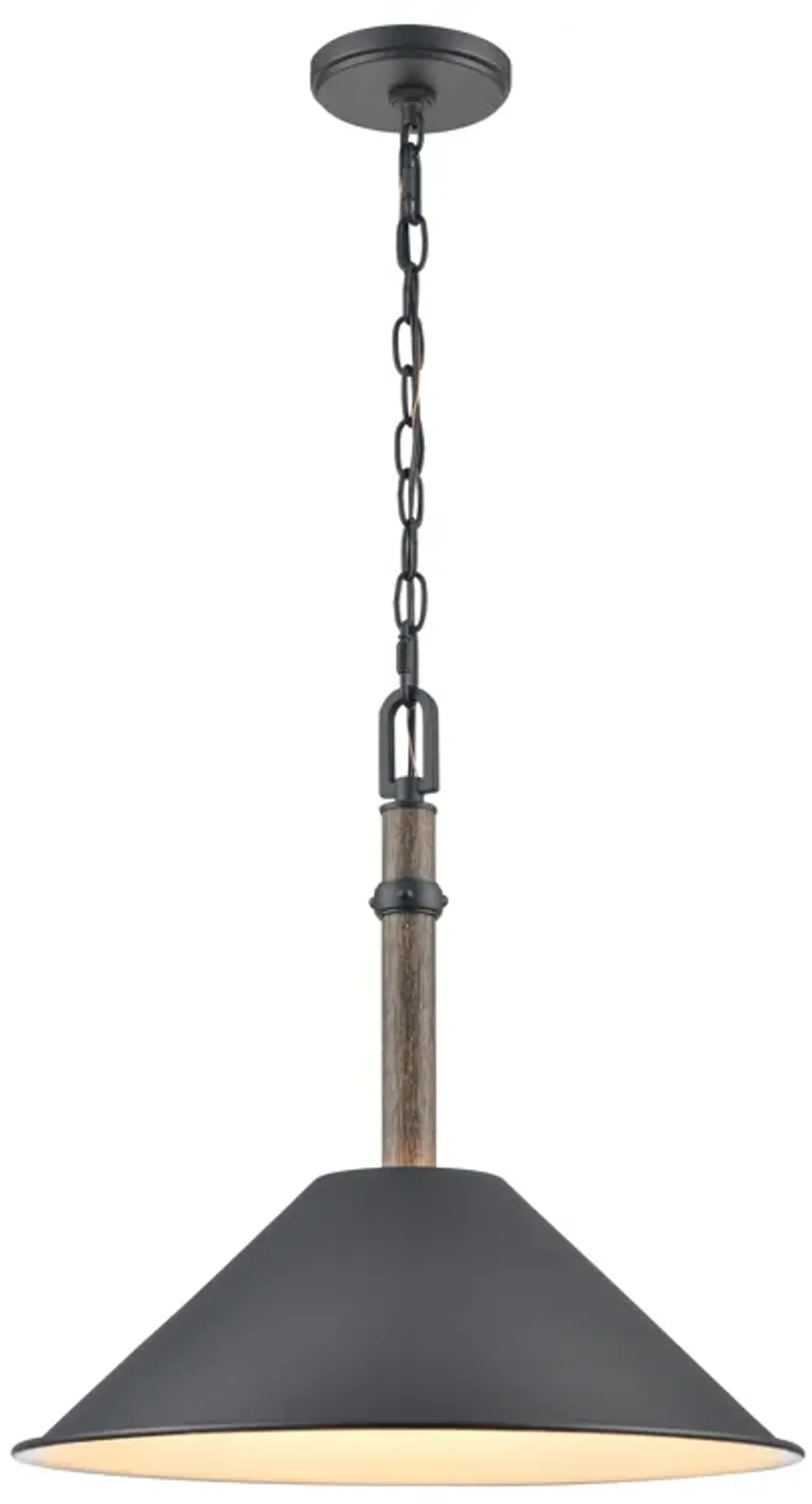 Neville 18'' Wide 1-Light Pendant - Charcoal Black