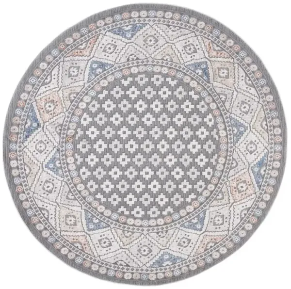 ETERNAL 202 6'-7' X 6'-7' Round Round Rug